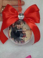 Bola navidad personalizada con foto o dibujo - Imagen 3