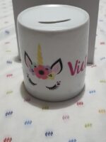 Hucha cerámica personalizada