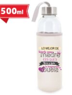 Botella cristal con funda neopreno personalizada - Imagen 4