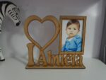 Marco de foto en MDF 3mm cortado por laser - Imagen 3