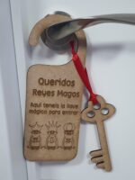 Colgador puerta Reyes Magos con llave - Imagen 2