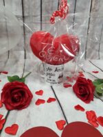 Taza personalizada con foto o dibujo y corazón de peluche - Imagen 4