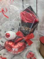 Oso de peluche, rosa con nombre y patatas - Imagen 14