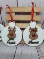 Bola Navidad Reno personalizada - Imagen 4
