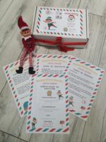 Elfo Navidad travieso