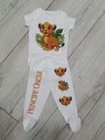 Conjunto  bebé  leon