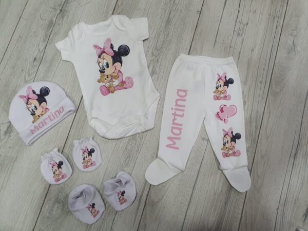 Conjunto bebé niña ratón