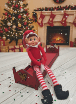 Cama para Elfo con nombre personalizado en madera - Imagen 6